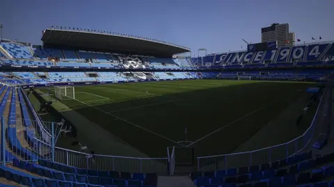 Estadio de La Rosaleda en M&aacute;laga