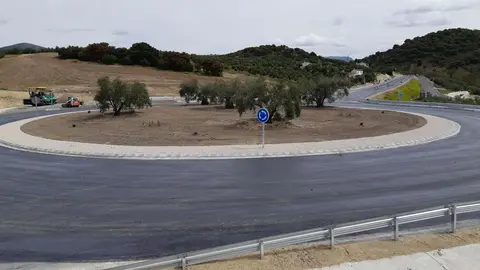 La carretera en la que se produjo el mortal accidente (1)