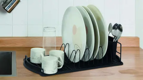 Escurreplatos de aluminio de Leroy Merlin