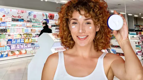 Secci&oacute;n de cosm&eacute;tica de Mercadona