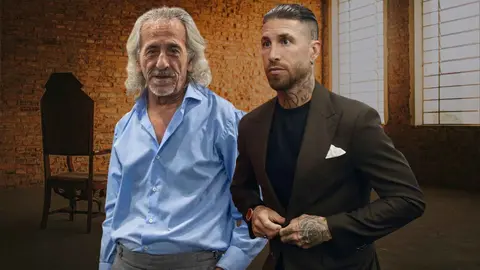 Miguel Flores y Sergio Ramos