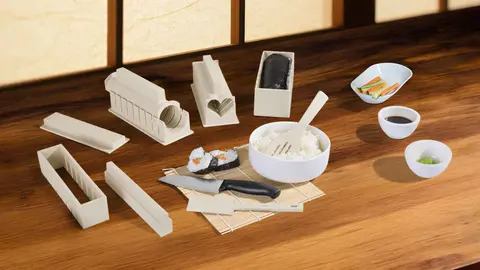 El set m&aacute;s completo para preparar sushi en casa que triunfa en Lidl por menos de 10 euros