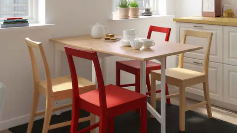 Las 3 mejores mesas abatibles de Ikea para ganar un poco de espacio en la cocina o el comedor