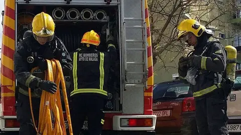 Bomberos de M&aacute;laga en una imagen de archivo