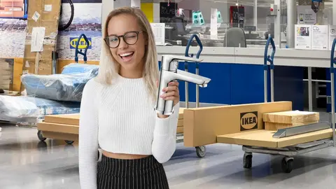 Las piezas de ba&ntilde;o de Ikea pensadas para aprovechar mejor cada cent&iacute;metro