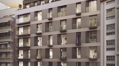 Bloques de viviendas en Huelva