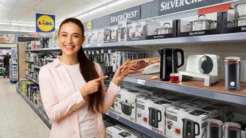 Lidl recupera un cl&aacute;sico de cocina con el cuchillo el&eacute;ctrico de SilverCrest | Imagen apoyada de IA