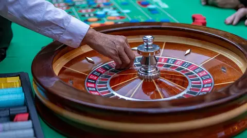 Ruleta realizada de manera artesanal