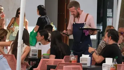 Una terraza de C&aacute;diz, en una imagen de archivo