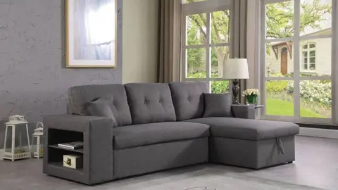 Sof&aacute; con baldas