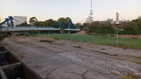 Pasarela de la Expo 92 de Sevilla