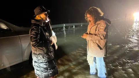 Mar&iacute;a Jos&eacute; Garc&iacute;a-Pelayo visita las zonas inundadas