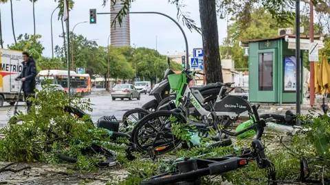La borrasca Kristin ha dejado sus secuelas en Andaluc&iacute;a