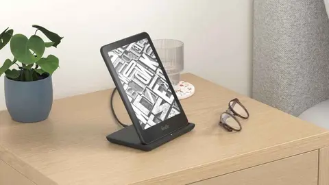 Base de carga inal&aacute;mbrica Made for Amazon para el Kindle, Anker en Amazon