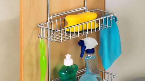 Cesto doble para puertas de armario, Wenko de Leroy Merlin