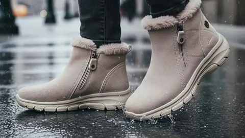 Skechers presenta dos botines impermeables con los que vestir con estilo en los d&iacute;as de lluvia.jpg