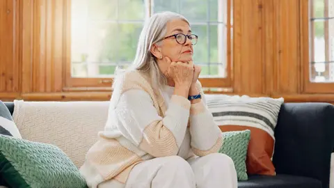 Una pensionista de viudedad de la Seguridad Social