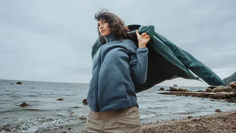 Chaqueta y el pantal&oacute;n impermeables de Decathlon