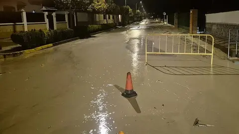 La borrasca Leonardo est&aacute; causando estragos en Granada