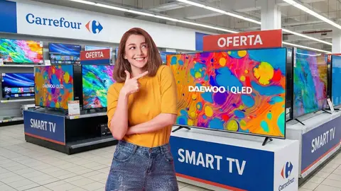 TV Daewo 65DM55QV de 65 pulgadas en Carrefour
