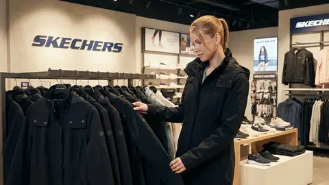 Chaqueta impermeable de Skechers