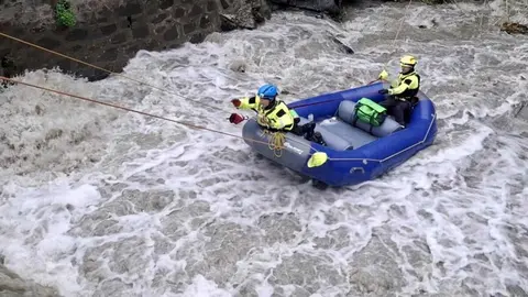 La borrasca Leonardo sigue dejando im&aacute;genes impactantes en Andaluc&iacute;a