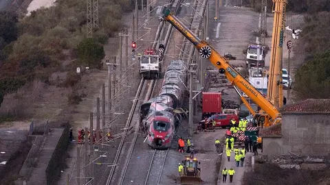 Im&aacute;genes del tr&aacute;gico accidente de tren de Adamuz