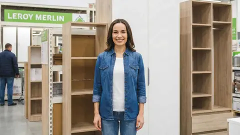 Armario de puerta abatible SPACE de Leroy Merlin