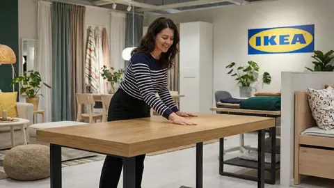 Mesa extensible TARSELE de Ikea