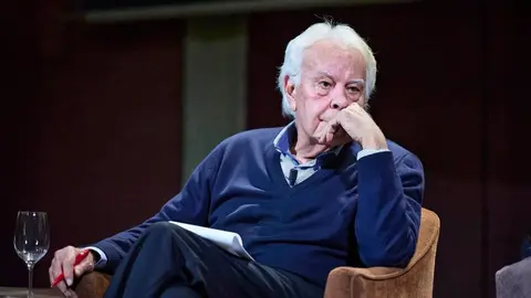 Felipe Gonz&aacute;lez durante un desayuno informativo en Madrid