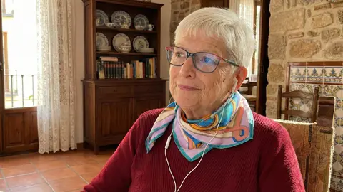 Tomasa, jubilada y pensionista de la Seguridad Social