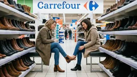 Botas y botines de Carrefour