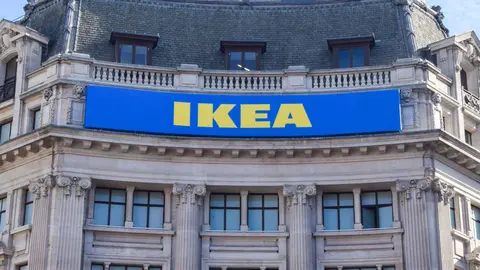 Letrero de una tienda Ikea