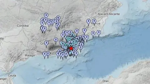El terremoto ha tenido un epicentro en Almer&iacute;a
