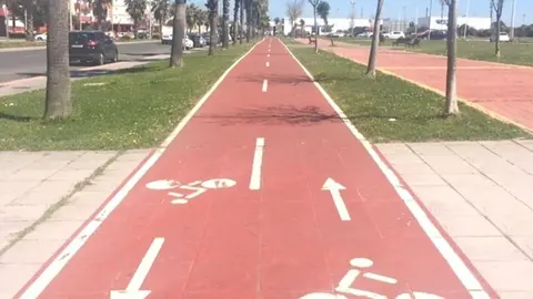 Carril bici de Huelva
