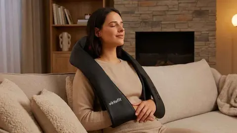 Decathlon ayuda a aliviar el dolor articular de zonas como el cuello o la espalda con este innovador cintur&oacute;n masajeador Virtufit