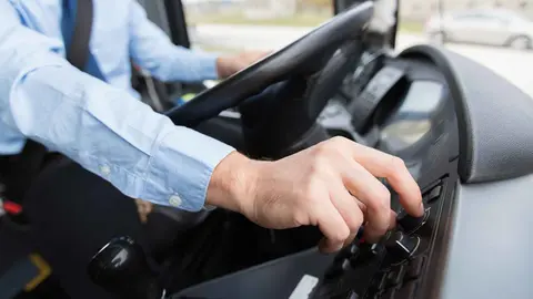 Un conductor de autob&uacute;s