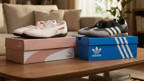 Zapatillas las Ballet Sneakers de Puma y Adidas