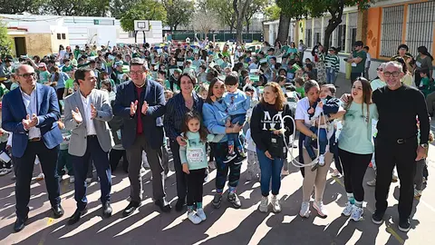 Carrera solidaria en el CEIP P&iacute;o XII