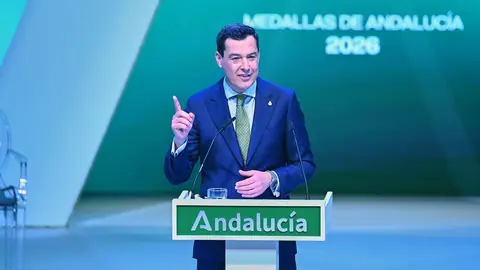 Juanma Moreno en el 28F | Salvador L&oacute;pez Medina