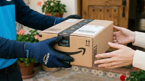 Caja de compra de Amazon