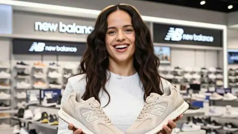 New Balance conf&iacute;a en Rosal&iacute;a, la artista espa&ntilde;ola m&aacute;s internacional, para promocionar en nuestro pa&iacute;s el lanzamiento de las 204L
