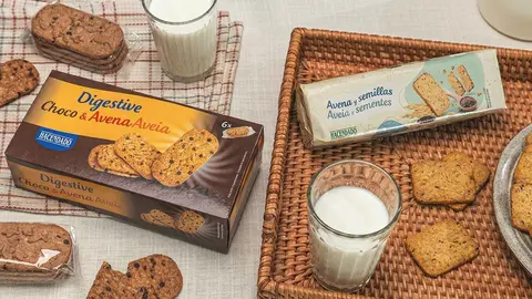 Galletas con avena y semillas Hacendado de Mercadona