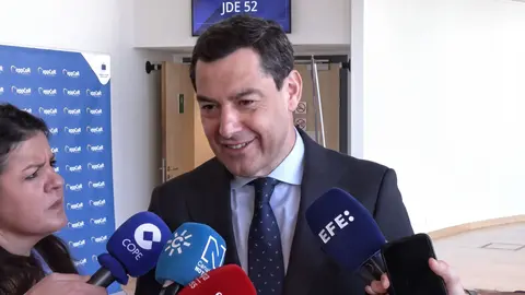 Juanma Moreno celebra el acuerdo como un &ldquo;avance important&iacute;simo para que el agua ocupe un lugar central en las pol&iacute;ticas de Europa&rdquo;