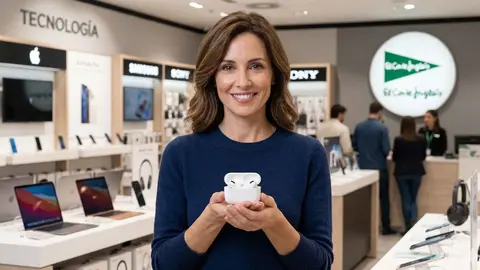 El Corte Ingl&eacute;s rebaja el &uacute;ltimo modelo de auriculares inal&aacute;mbricos de Apple y los deja a su precio m&aacute;s bajo en este 2026