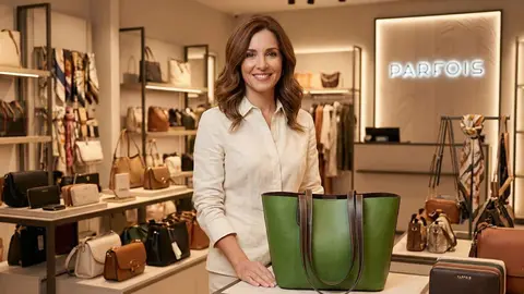 Bolso shopper reversible con bolsa extra&iacute;ble M de Parfois