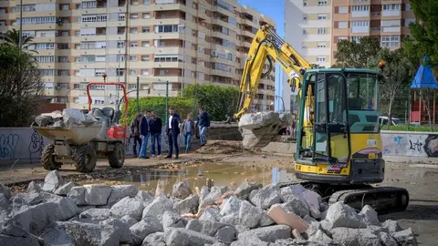 Obras en la Telegraf&iacute;a sin Hilos de C&aacute;diz