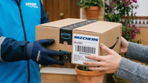 Caja de compra de Amazon