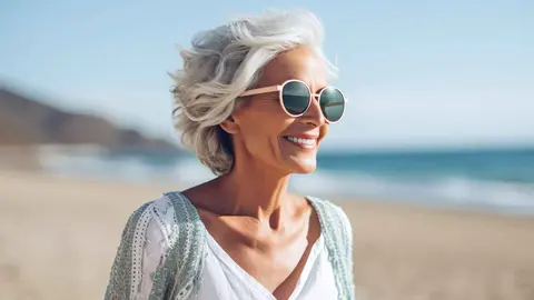 Una pensionista de la Seguridad Social