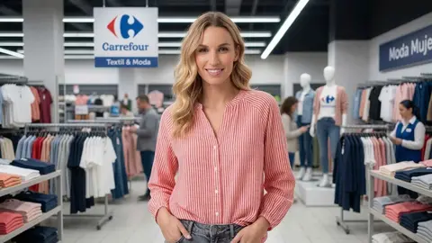 Nuevas colecciones de blusas y camisas en Carrefour